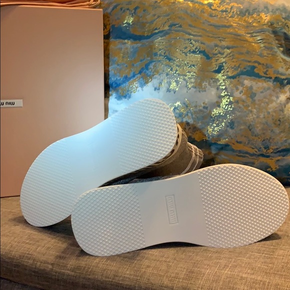 SOLD BNIB MIU MIU Sock Sneakers - Picture 7 of 8